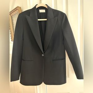 THE ROW Black Blazer Size 12